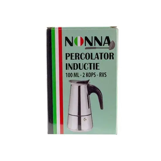 Percolator - inductie -  100ml - RVS