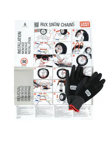 Flexibele sneeuwketting voor SUV en 4x4 voertuigen