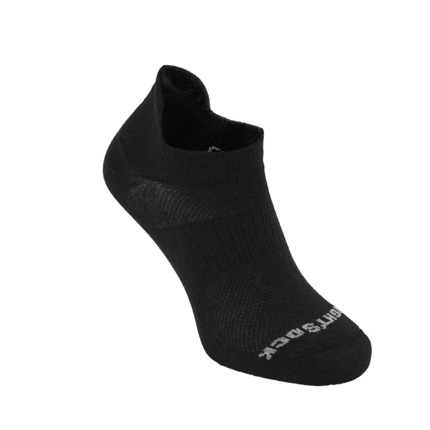 Wrightsock  Coolmesh Low Tab  sokken  Zwart