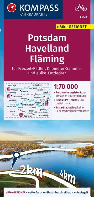 Fietskaart FK 3360 Potsdam