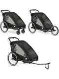Luxe Fietskar V2 - 3-in-1 - Hardloopkinderwagen