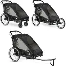 Luxe Fietskar V2 - 3-in-1 - Hardloopkinderwagen