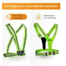 Reflecterend Veiligheidsvest  – Elastisch - Geel