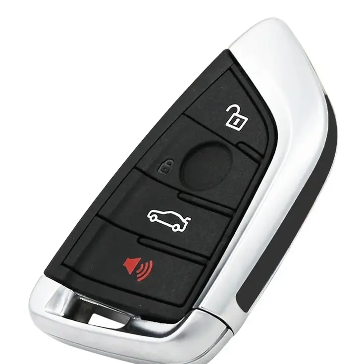 Smart key behuizing 4 knops geschikt voor BMW