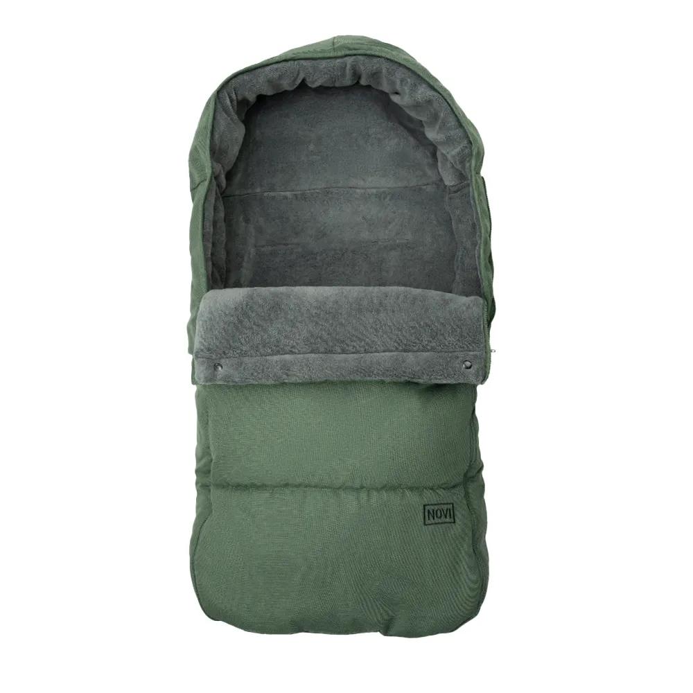 Voetenzak Novi Uni Cozy Sand Melange | Van Asten Babysuperstore