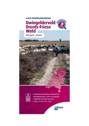 ANWB Wandelkaart Dwingelderveld - Drents Friese Wold
