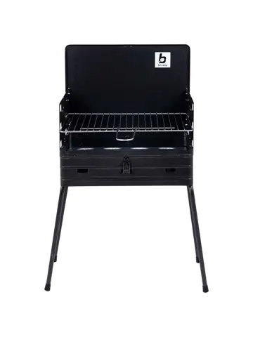 Barbecue Koffermodel Staal 40x30 cm