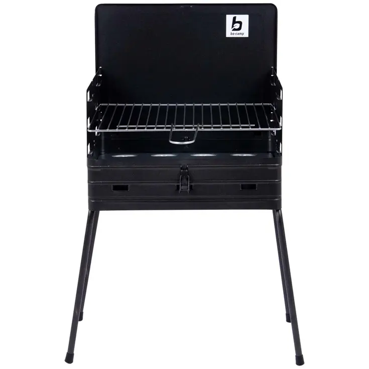 Bo-Camp Barbecue Koffermodel Staal 40x30 cm