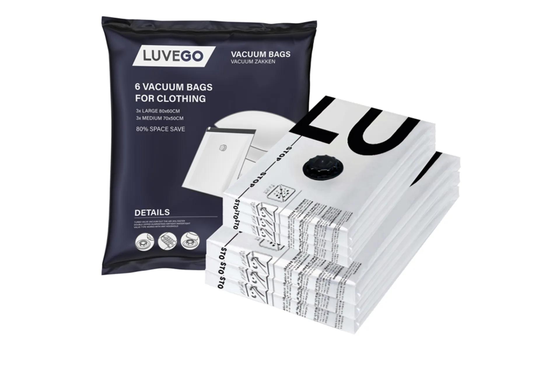 Luvego   Vacuümzakken voor kleding  6-Pack main product image