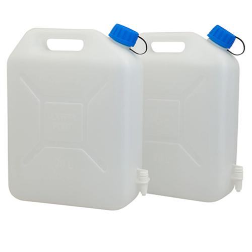 HEM Jerrycan water 20 Liter set van 2 - BPA-vrij