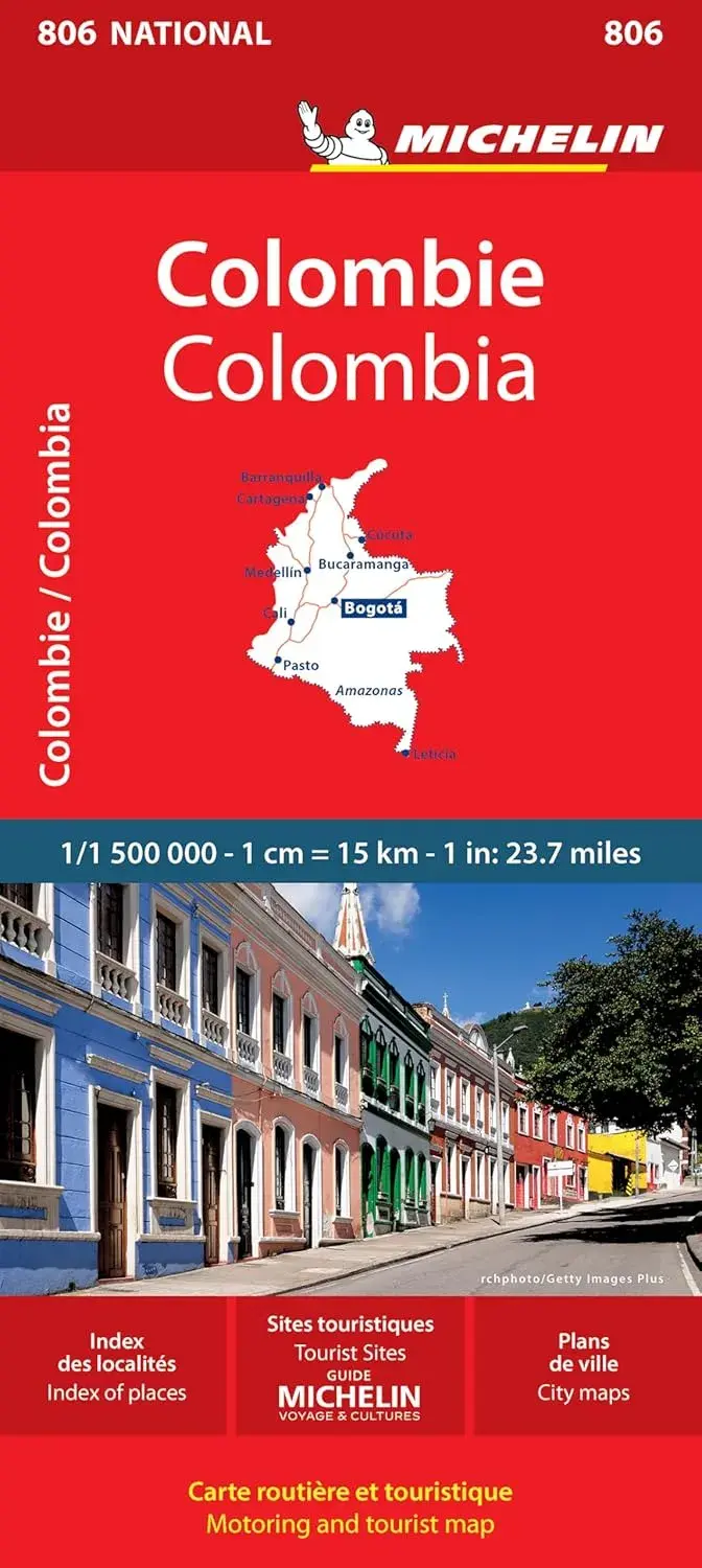 Wegenkaart National 806 Colombia