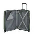 Travelite 4 wiel trolley m expandable Groen