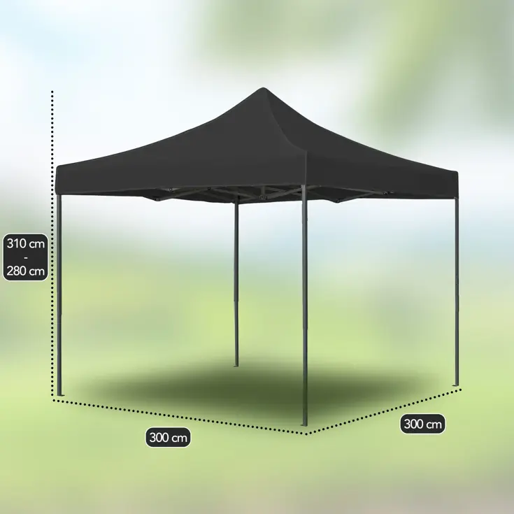Partytent - Opvouwbaar - Easy Up - 3x3m