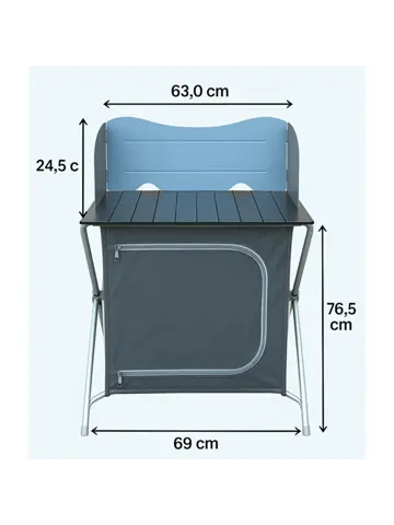 Campingkeuken - Inklapbare Kast -