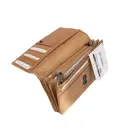 Brigitte - Leren overslag portemonnee - RIFD