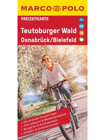 Toeristische kaart FZK 13 Teutoburger Wald