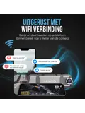 T55 4K 2CH Full Mirror Wifi GPS 32gb dashcam