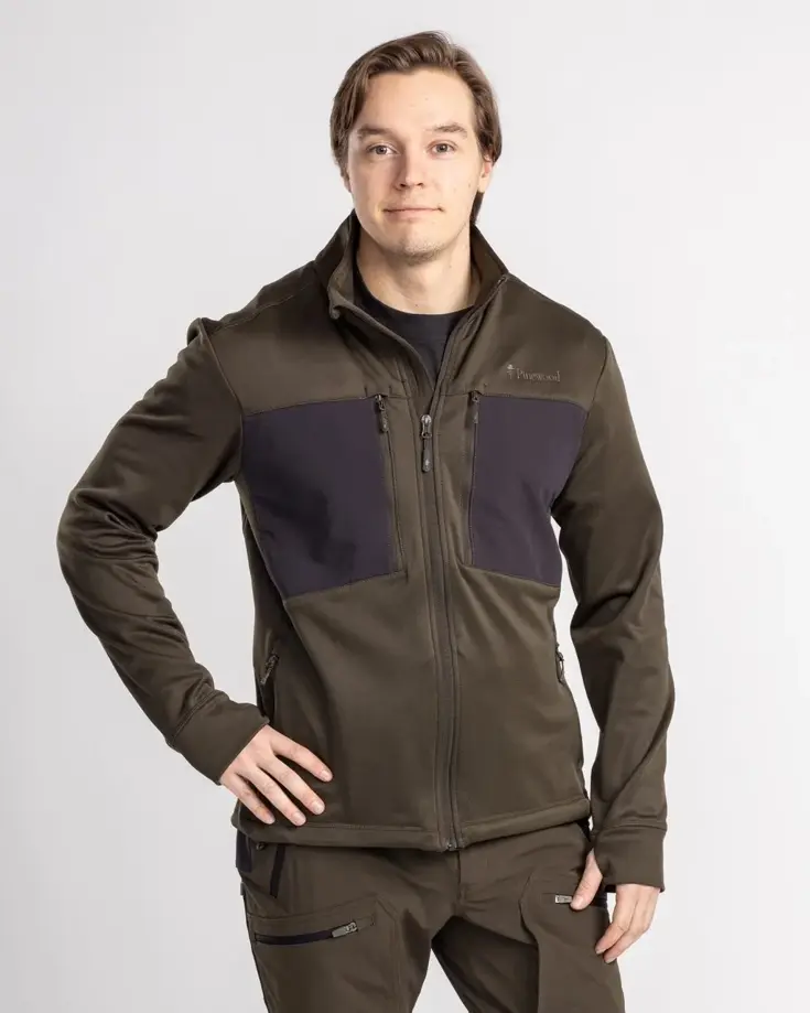 Pinewood Abisko Power Fleece Outdoorjas Heren