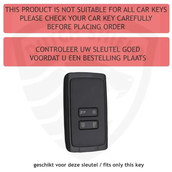 Dutch Shield Sleutelhoesje  Renault roze A4