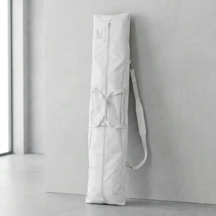 Waterafstotende snowboardtas 180x40x16 cm - Wit