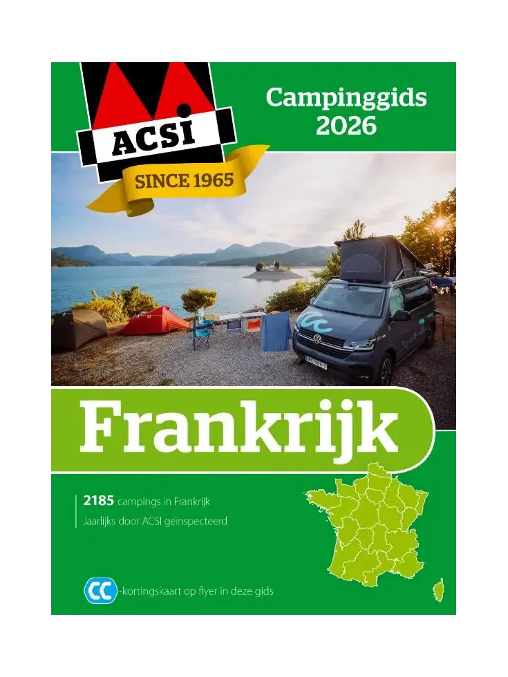ACSI Campinggids Frankrijk 2026