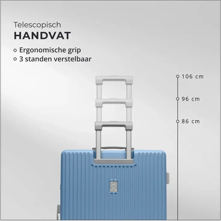 Grote Reiskoffer 76cm - 86L