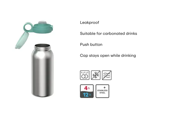 Mepal Campus Isoleerfles met flipdop 500 ml