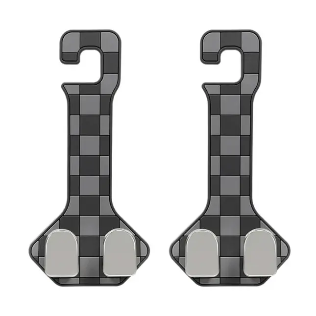 2x Auto Hoofdsteun Haak Duo