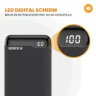 Powerbank 20.000 mAh - LED Display - 22.5W QC