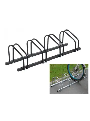 IVOL Fietsenrek voor 4 fietsen - Zwart