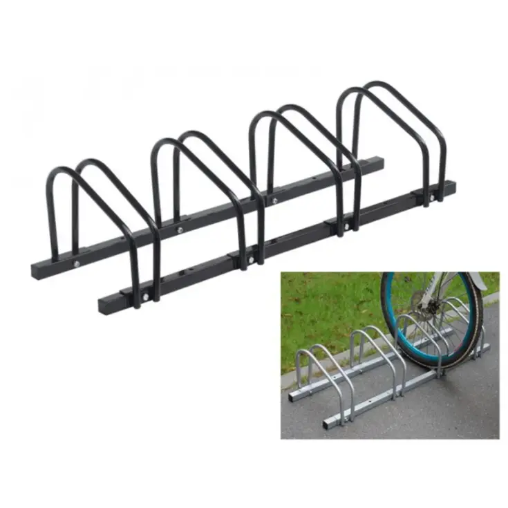 IVOL Fietsenrek voor 4 fietsen - Zwart