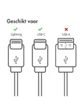 imoshion Lightning - USB-C kabel 0,25 meter