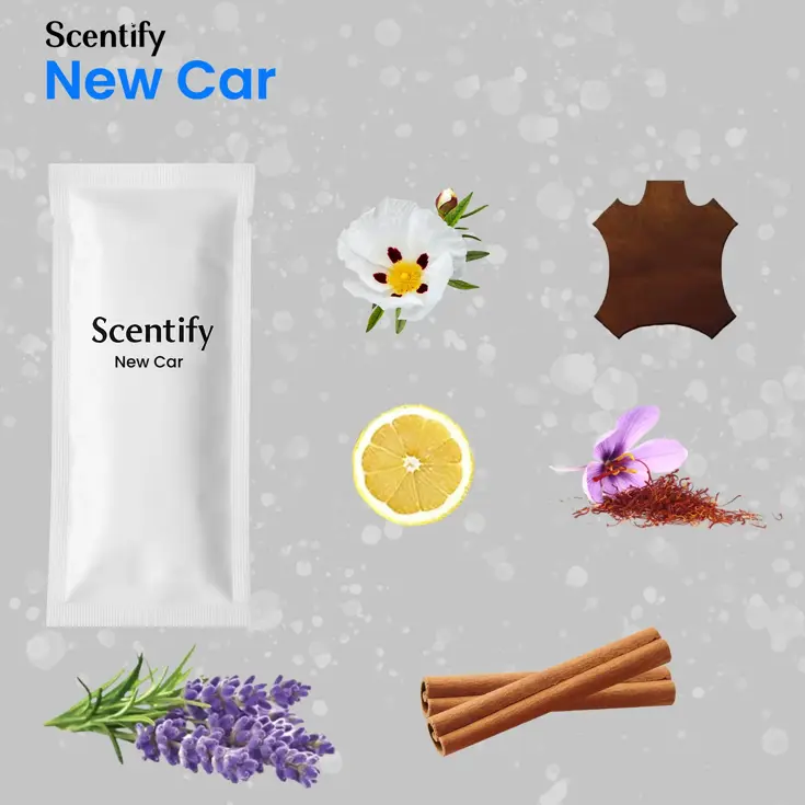 Autoparfum navulling - 4 stuks