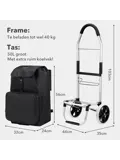 Boodschappentrolley 50L