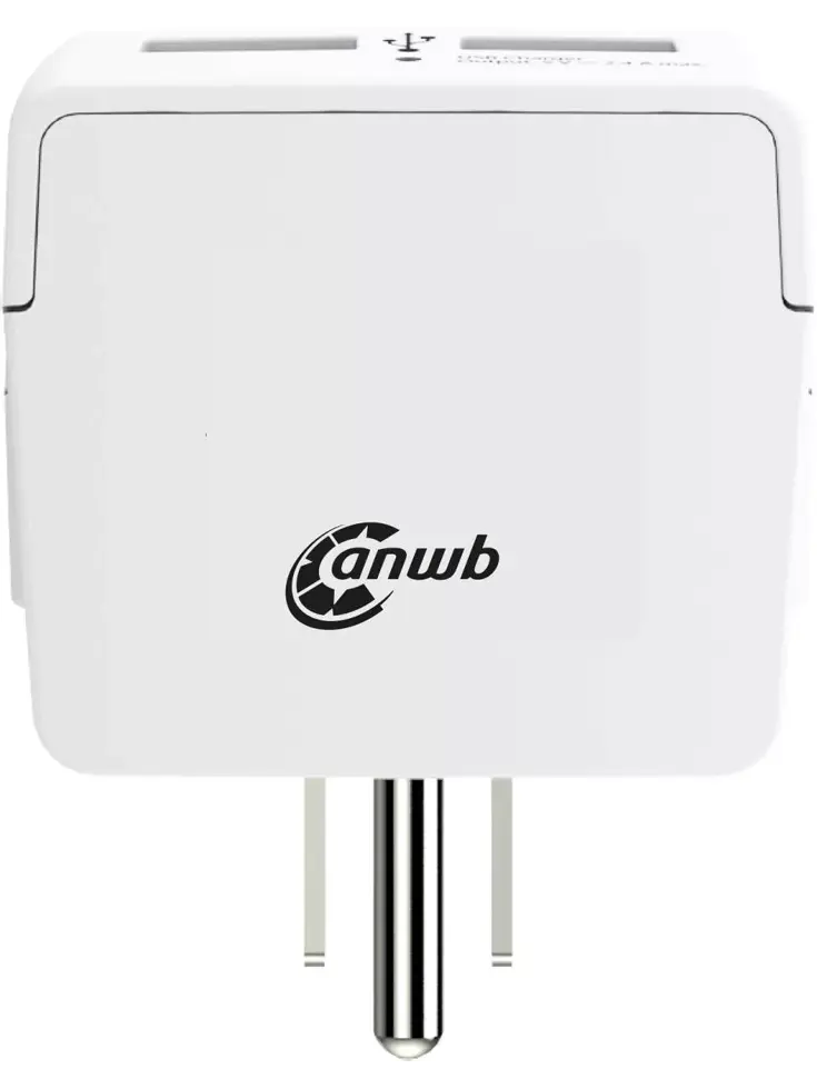 Adapter USA USB 2x - ANWB