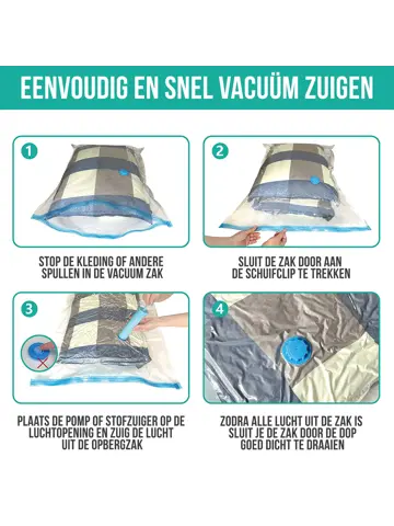 Strex Vacuumzakken - 14 Delig