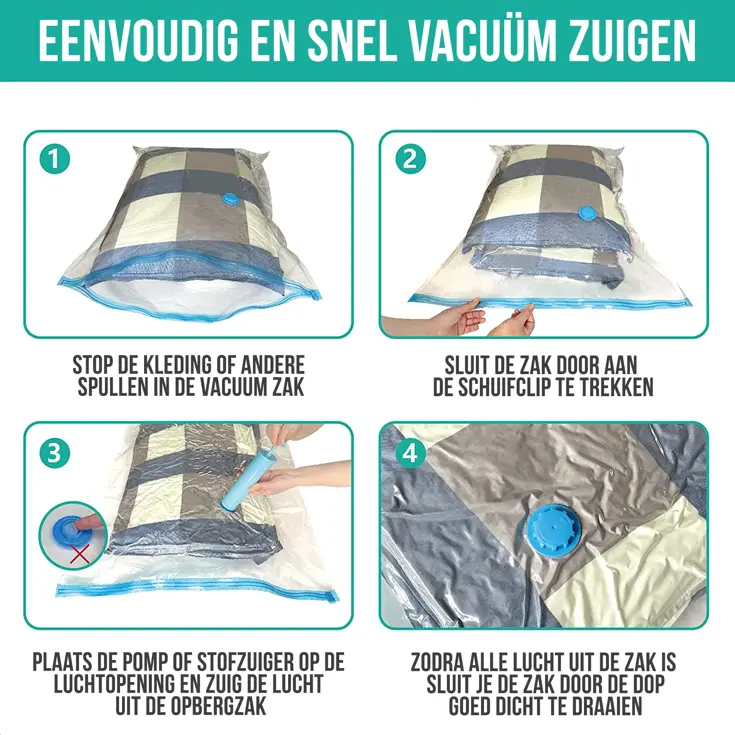 Strex Vacuumzakken - 14 Delig