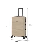 Reiskoffer L ABS 95L met TSA-slot en 360° wielen