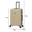 BlockTravel reiskoffer - L - TSA-slot - 95L