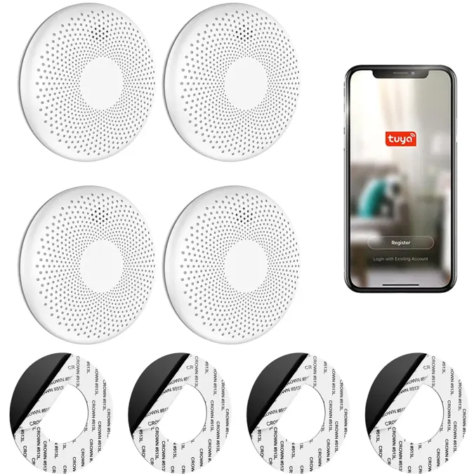 CS11W Slimme combimelder 4-pack