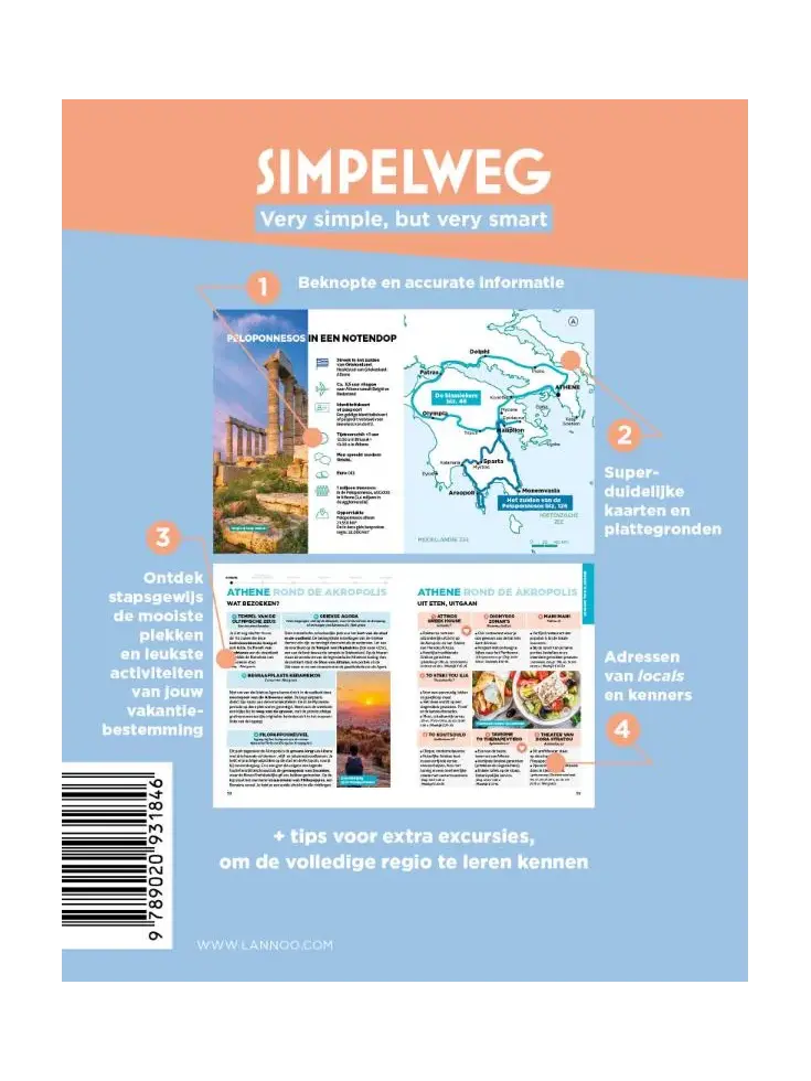 Simpelweg reisgids Peleponnesos en Athene