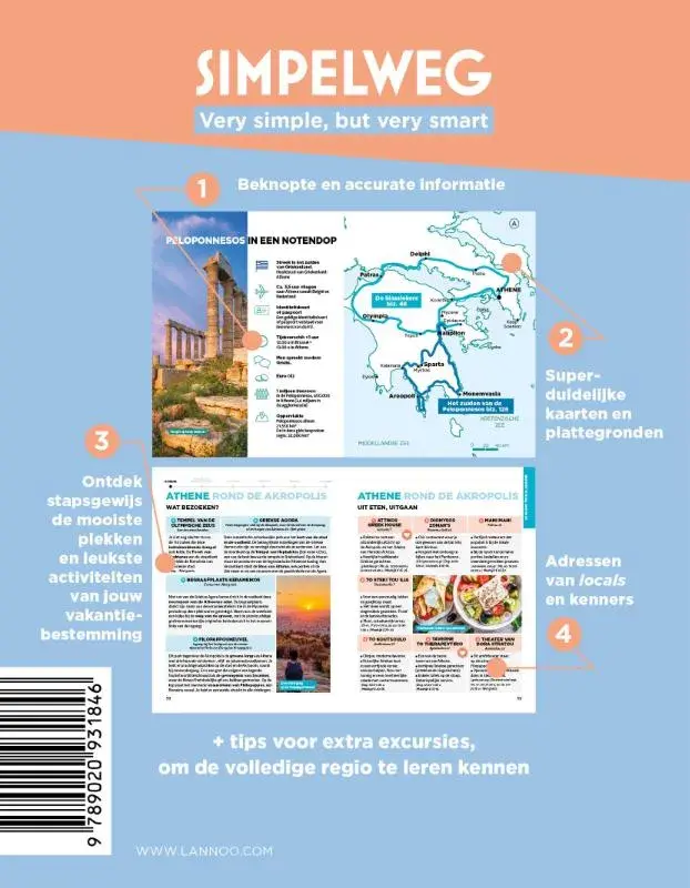 Simpelweg reisgids Peleponnesos en Athene