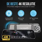 T55 4K 2CH Full Mirror Wifi GPS 32gb dashcam