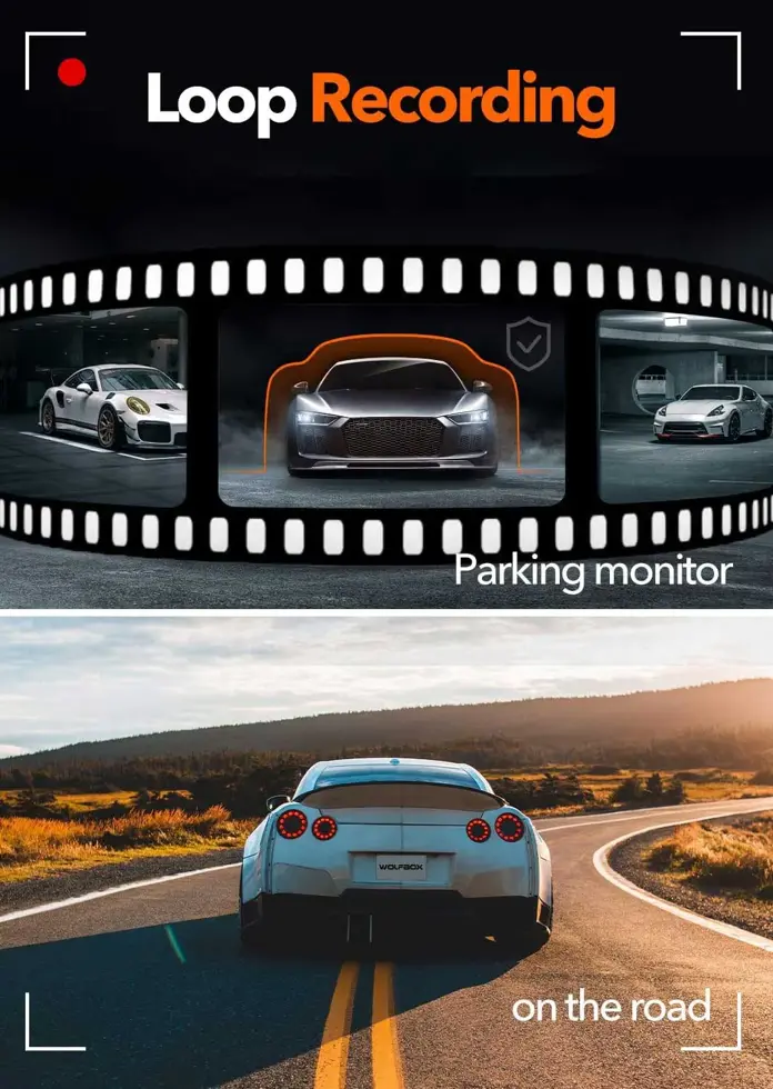 i03 2K Wifi dashcam