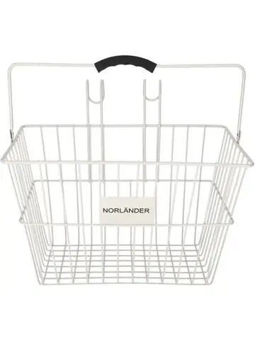 Fietsmand - 39,5 x 30 x 32 cm - Taupe