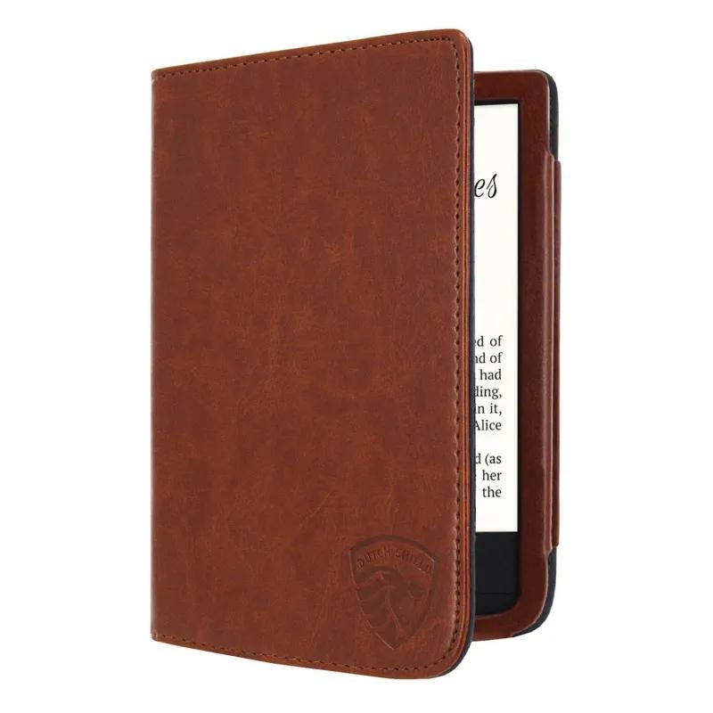 Dutch Shield  Luxe Case Pocketbook Touch Lux 5  Bruin