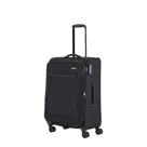 Travelite Chios 4 Wiel Trolley M black Zwart