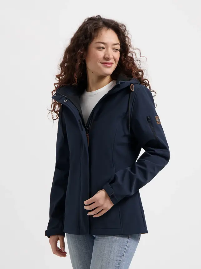 Malika Dames - Softshell Jas - Waterdicht