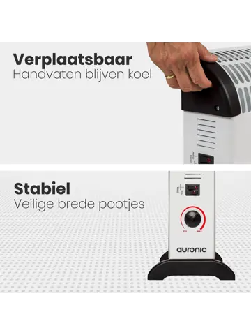 Auronic Convectorkachel – 2000W