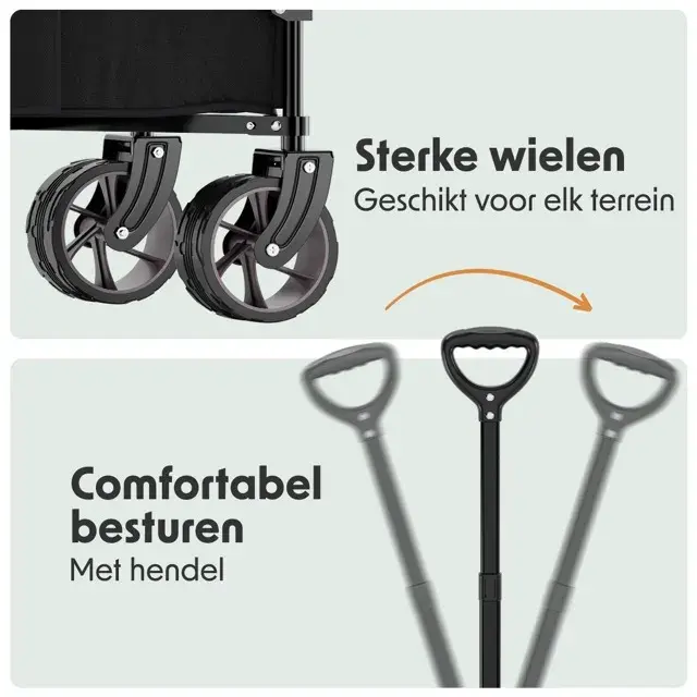 LifeGoods Bolderkar - 150KG